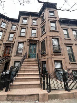 Brownstone facade renovation