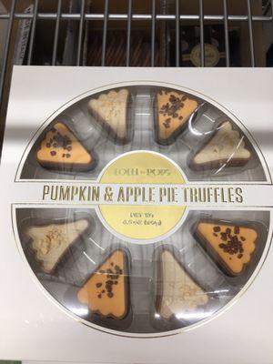 Pumpkin & Apple Pie Truffles $14.