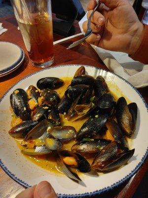 Black mussels