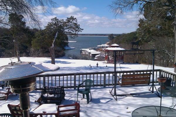 Snow in Texas? You bet!