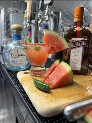 Spicy Watermelon Margarita