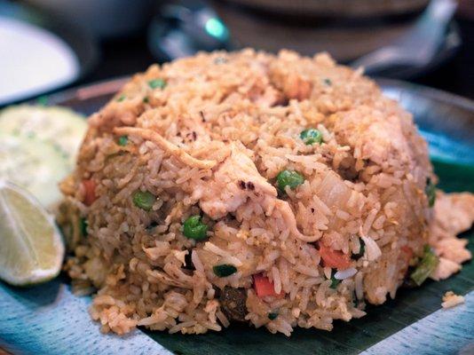 Pineapple Fried Rice, with chicken