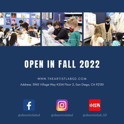 We will open in Fall 2022～

We are located in PHR Plaza. Please follow us on social media and receive discount!!!