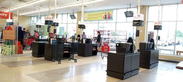 Self checkout registers now available