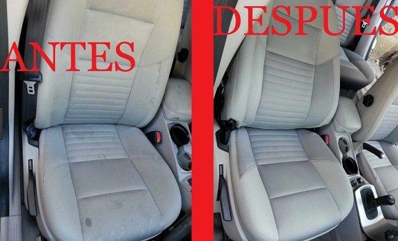 19 Angels Upholstery Supplies- tapicerias para auto antes y despues