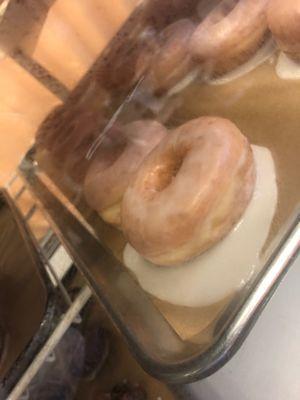 Glazed doughnuts