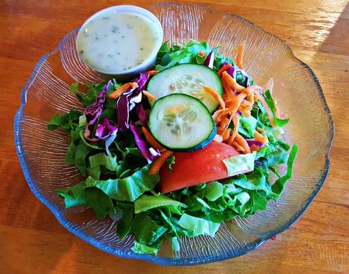 House Salad...simple yet yummy  :)