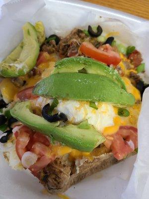 Lunch is served Taco Potato