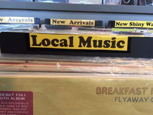 Inside of Rhino Records at 6 North Front Street in Kingston, NY.