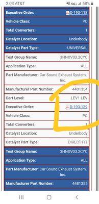 Ca database