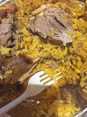 Pernil with Yellow Rice