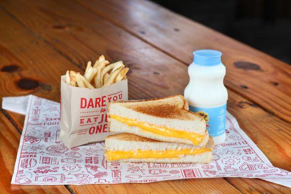 Grilled Cheese and French Fries