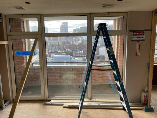 Installing motorized shades in Boston, MA