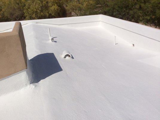 Foam Roof Recoat