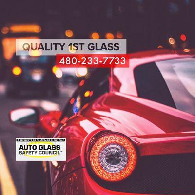 Quality 1st glass, Auto glass safety council members.