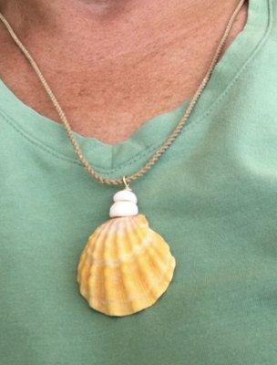 Sunrise shell necklace