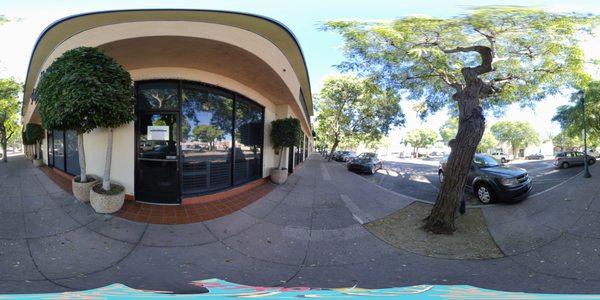 360 photo of exterior entrance to the Torrance office