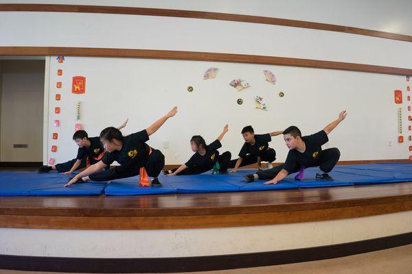 Chinese New Year Kung Fu Performance at Campbell Recreation Center