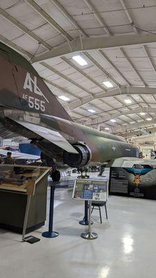 F4 Phantom on loan from US Air Force Museum.