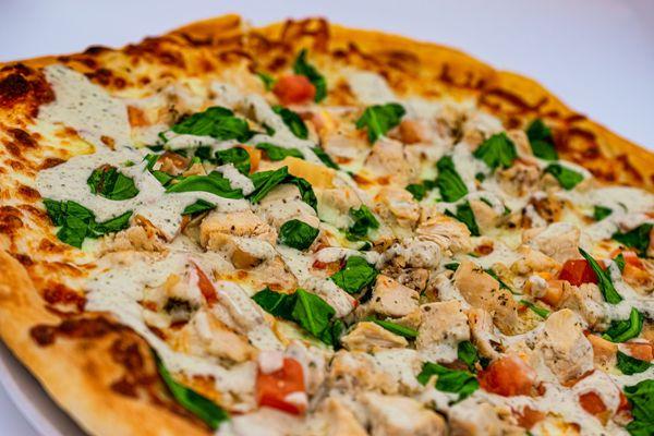 Roasted Chicken Pizza