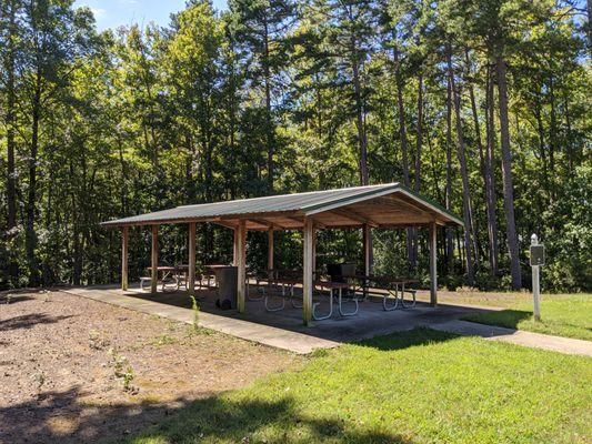 Picnic shelter at Kiwanis Park, Asheboro