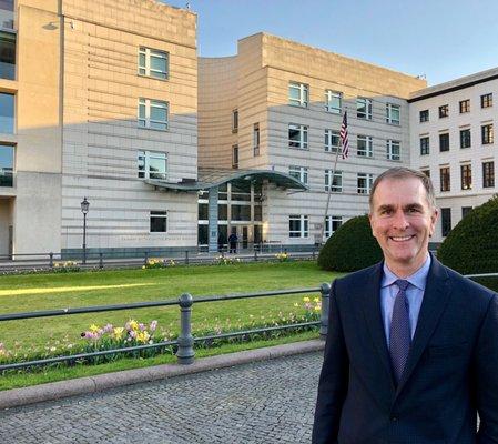 Mr. Merrick at the U.S. Embassy in Berlin.