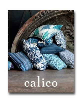 Custom pillows made at Calico express your personal taste and make any room look great!