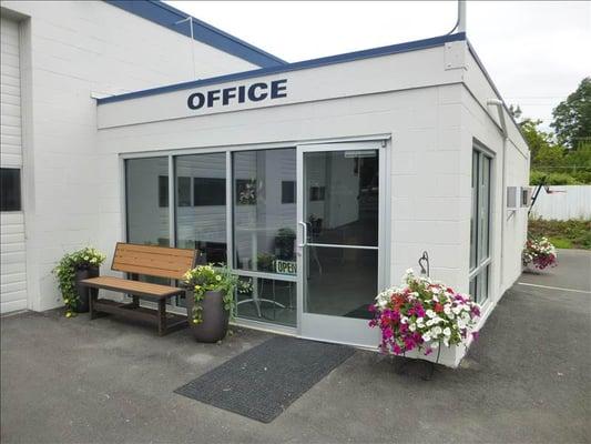 Office Entrance - INSIDE  the Front Gate