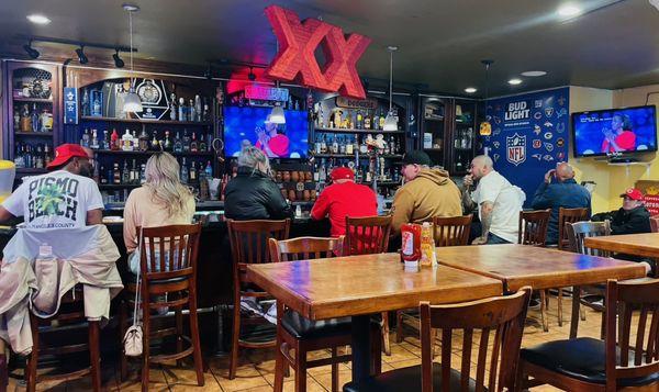 Bar interior