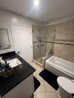 House Cleaning (Master Bathroom)