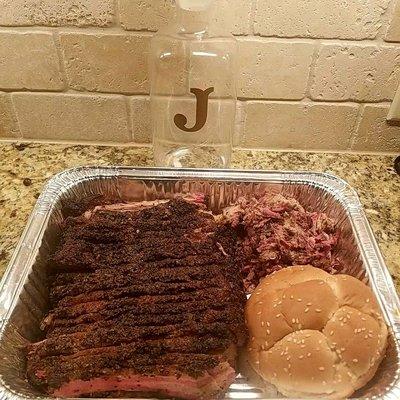 Awesome brisket platter