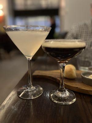 Espresso martini &  The Music of the Night - Stoli Blueberry / Fresh Lemon / Lavender Elixir