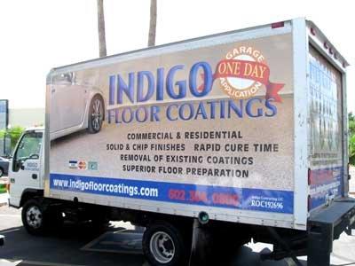 Box Truck Wrap - Full color vinyl wrap, custom designed and printed, with on-site installation.