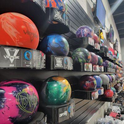 Huge selection of balls