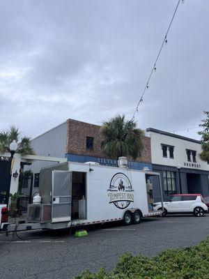 Food truck on site