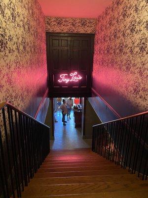 Entrance from inside the hotel lobby