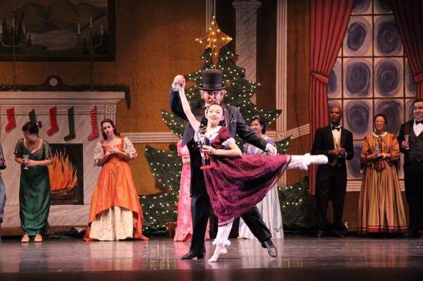 Dancers from Yoko's perform the full ballet of Tchaikovsky's The Nutcracker annually. This photo from their 11th annual production in 2015.