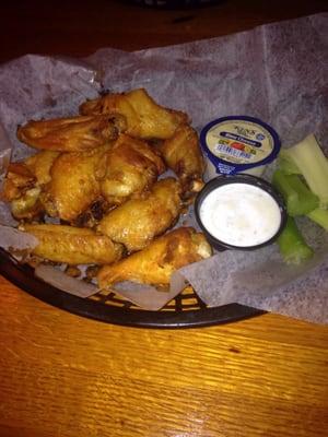 Wings and blue cheese