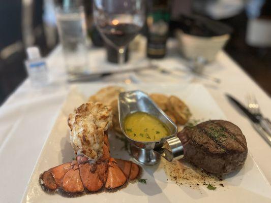 Surf and turf that is scrumptious