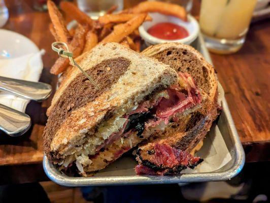 November 11, 2023; Reuben Sandwich ($15).