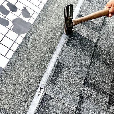 Hand Nailing Shingle Roof