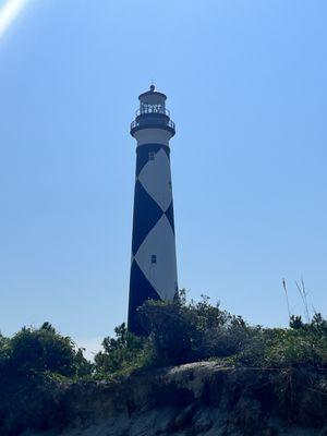 Cape Lookout lighthouse. One of many beautiful places on our jet ski tour.