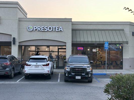 Presotea front entrance