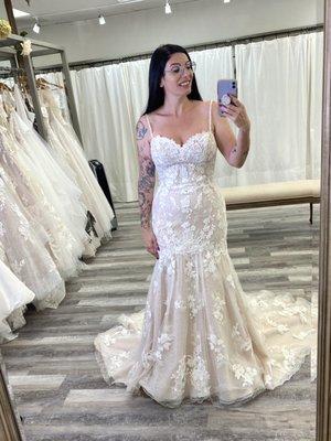 This isn't the dress I chose, but I loved it!