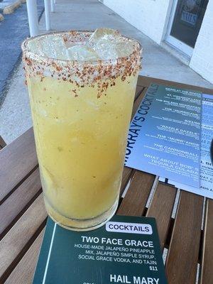 Two Face Grace - if you like a Summery, Fruity drink this is great!!