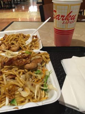 Teriyaki chicken and noodles are the best!!!