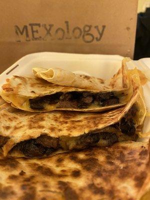 Delicious quesadillas!