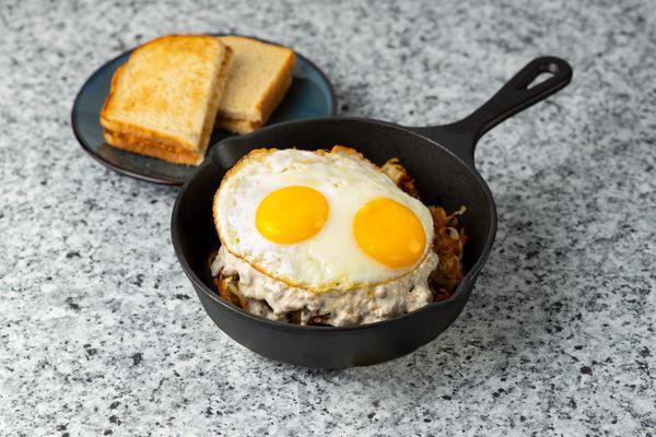 The Country Fried Steak Skillet