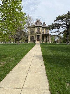 Front Entrance of David Davis Mansion