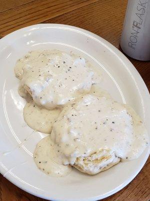 Biscuits and gravy